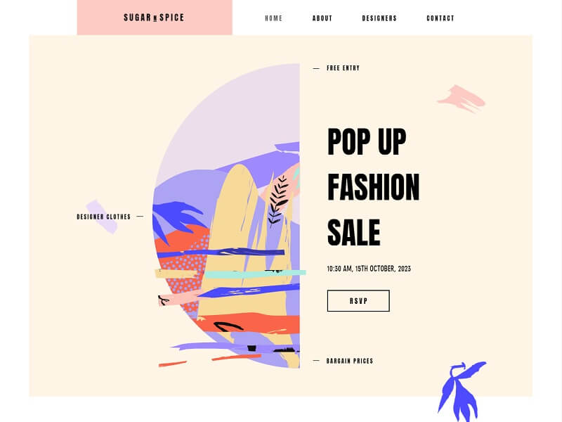 Pop Up Fashion Store