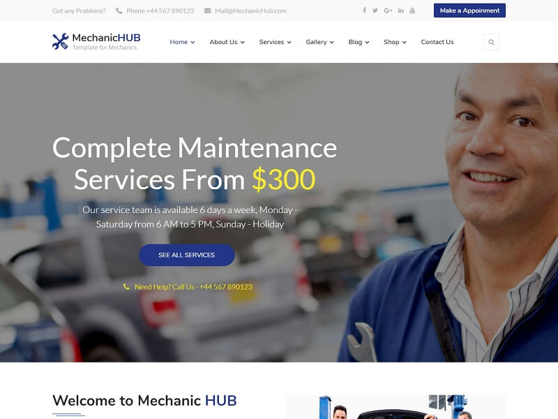 Mechanic HUB