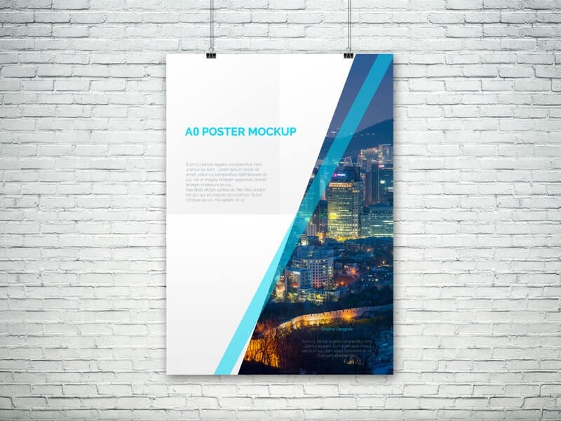 A0 PSD Poster