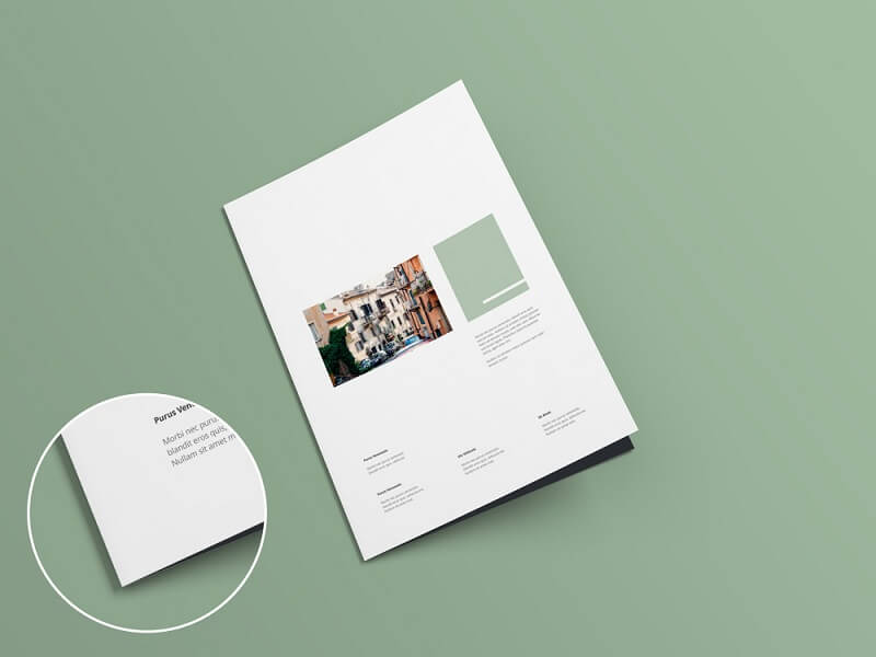 A4 Bi-fold Brochure