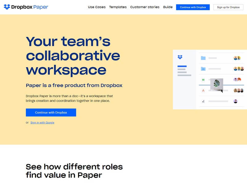 DropBox Paper