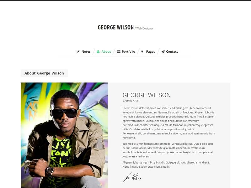 GEORGE WILSON