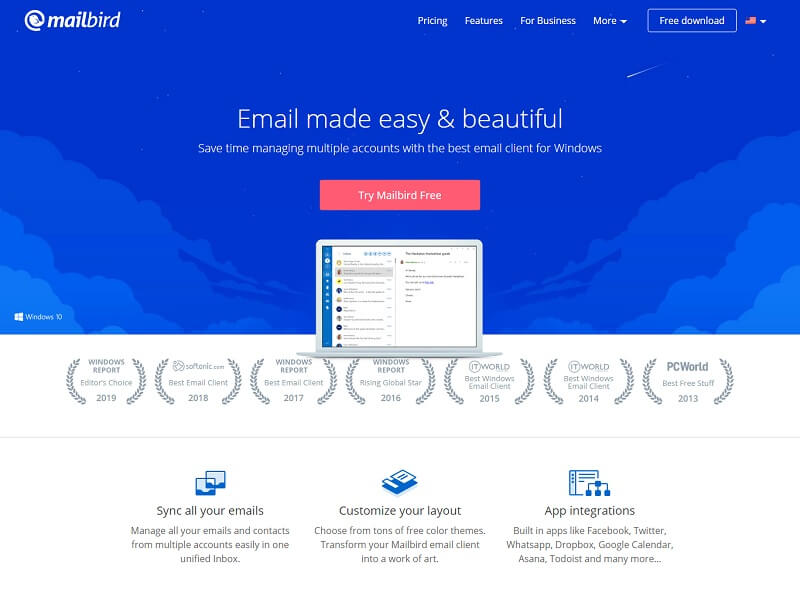 mailbird best freeware