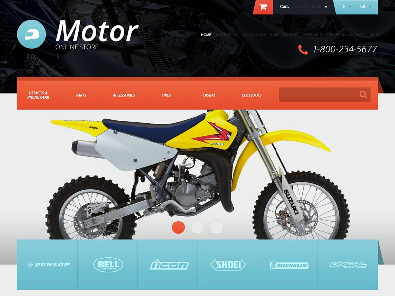 Motor Online Store