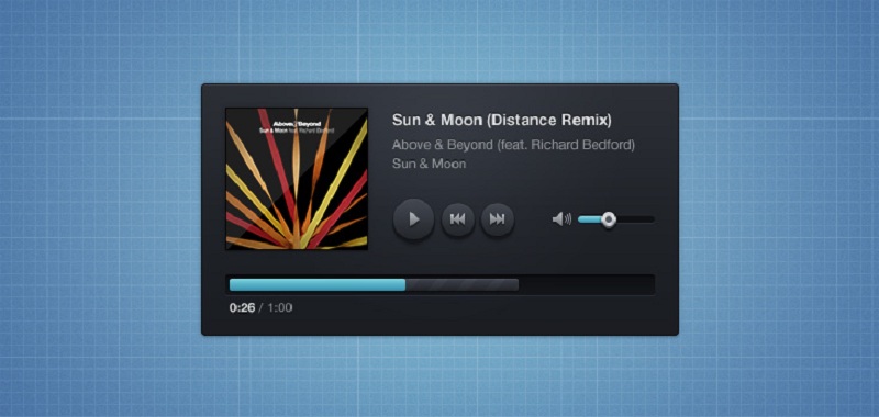 Music Player Skin