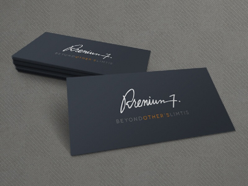 Perspective 3d business card