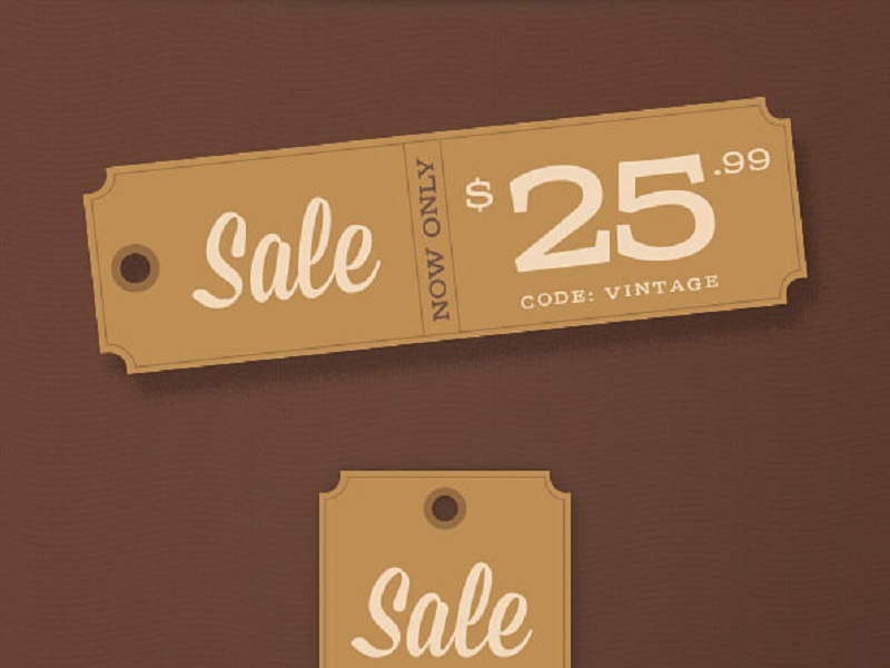 Price Tag PSD