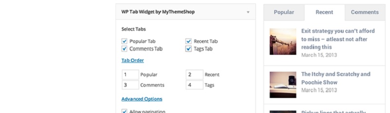 WP Tab Widget