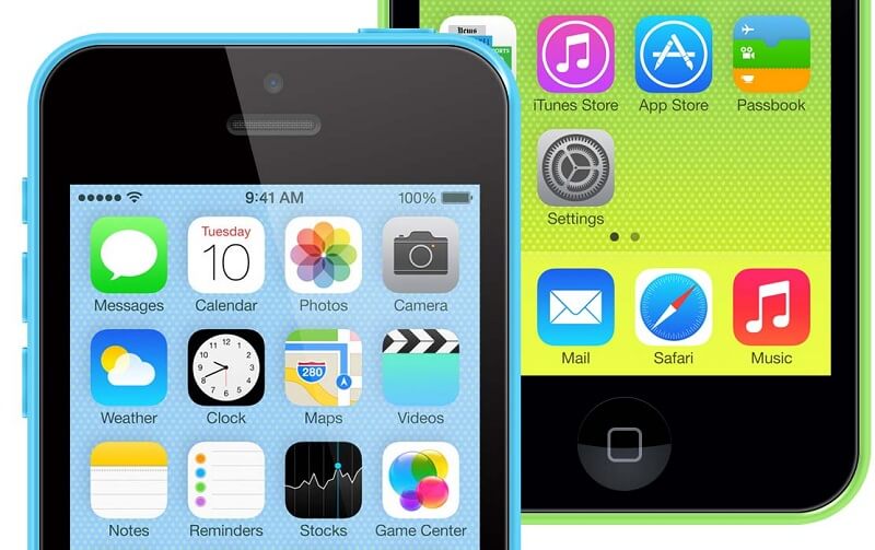 iPhone 5c PSD