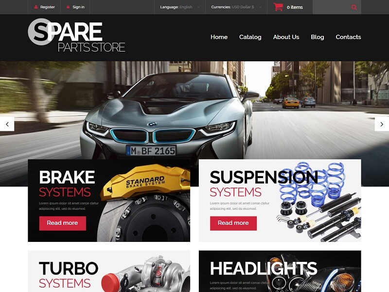 Spare Parts Store