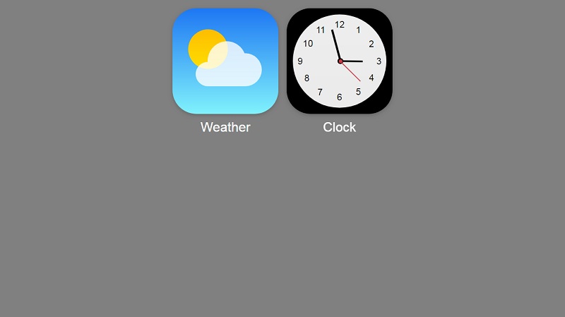 Weather & Clock iOS7 Icons in CSS
