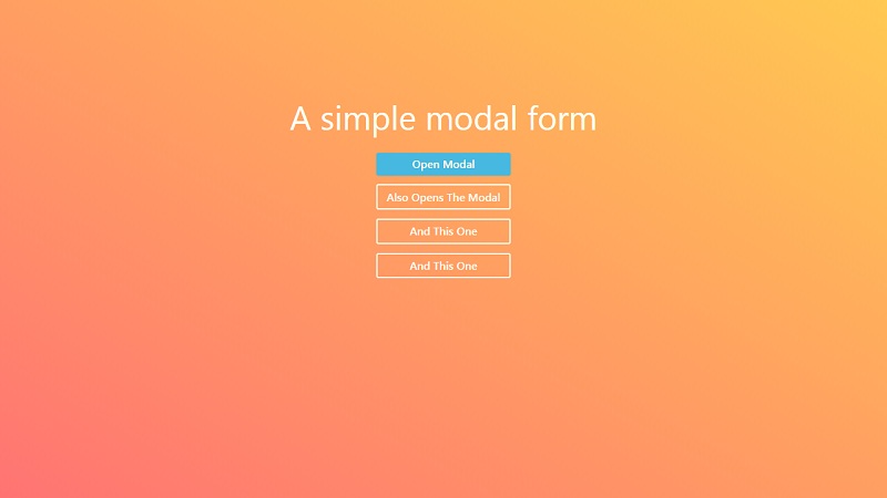A Simple Modal Form