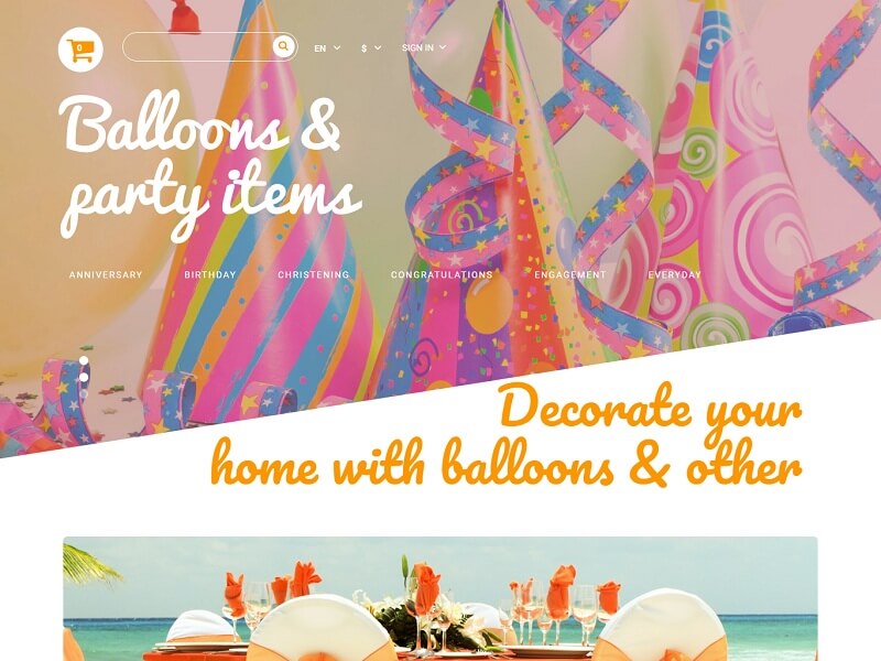 Balloons & Party Items