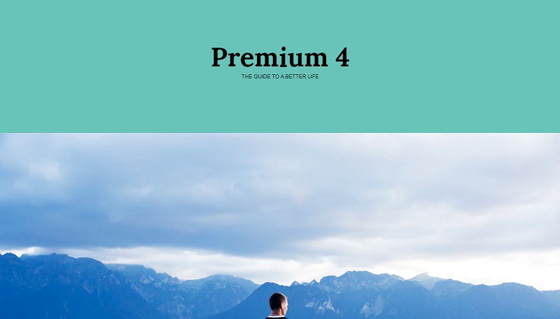 Premium Magazine Layout