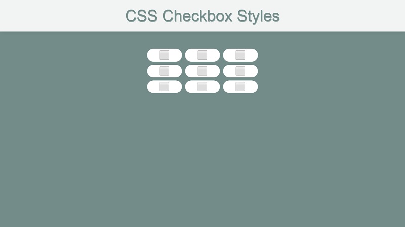 Quick CSS Checkbox styles