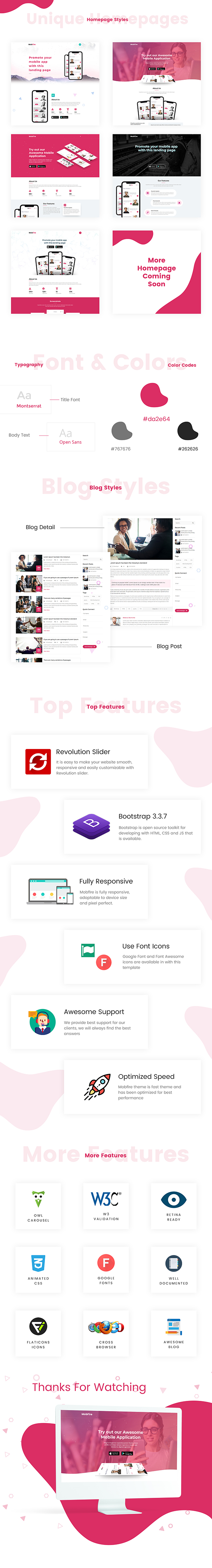 Mobfire | Creative HTML5 App Landing Page