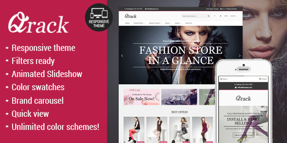 Qrack Responsive BigCommerce Theme