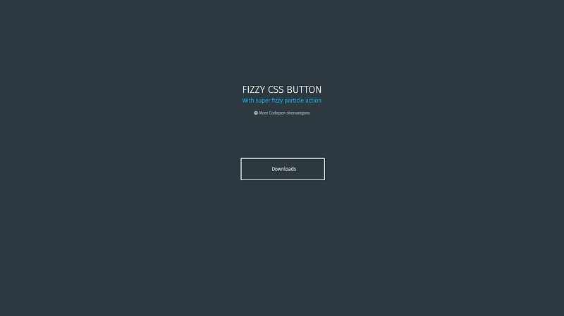 Fizzy CSS Button