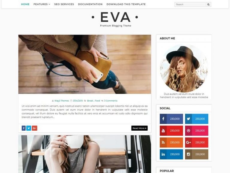 30+ Best Free Responsive Blogger Templates 2024