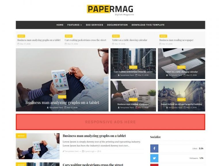 32 Best Free Responsive Blogger Templates 2025