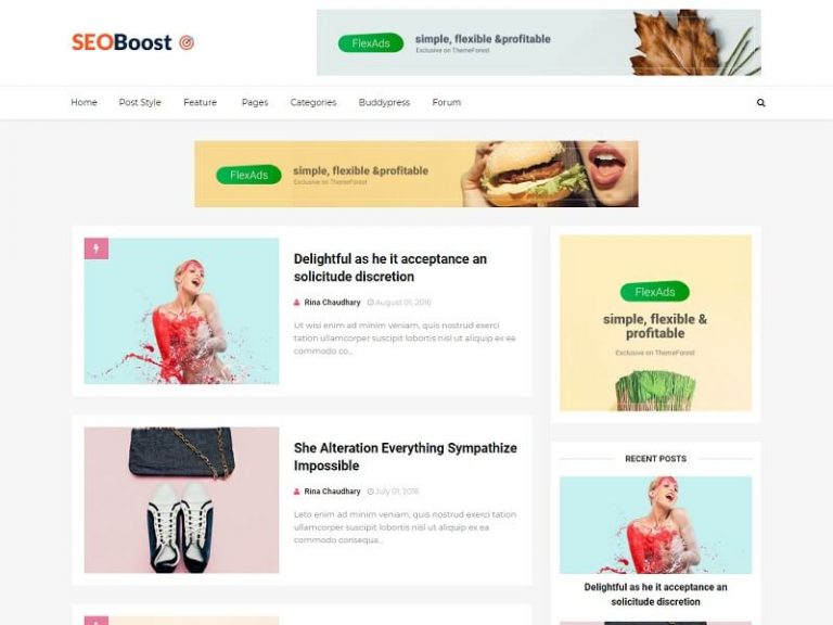 30+ Best Free Responsive Blogger Templates 2024