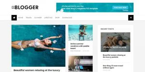 30+ Best Free Responsive Blogger Templates 2024