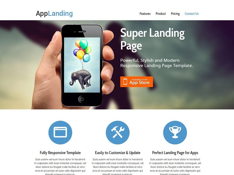 App Landing