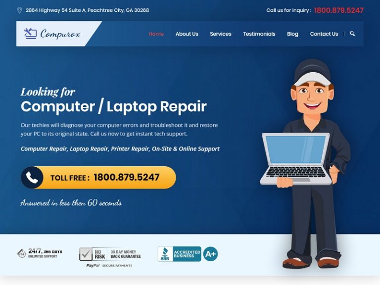 12 Best Computers Html Website Templates 2025 | Ventasoftware