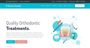 Free Health Html Website Templates