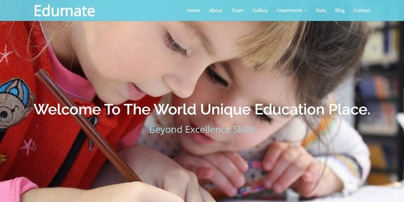 Free School Website HTML Templates