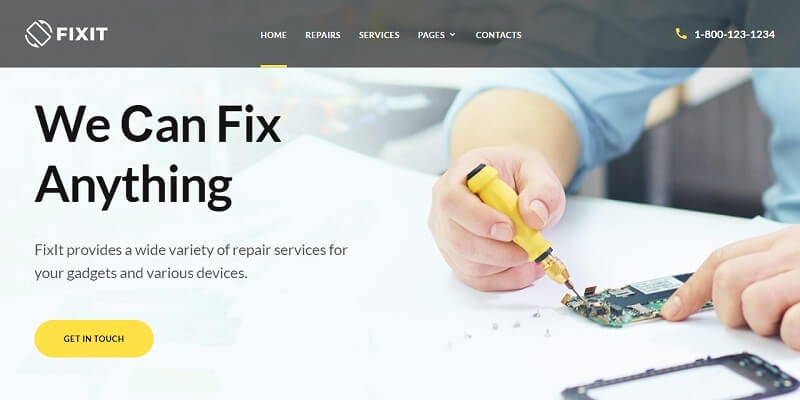 Computers Html Website Templates