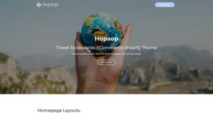Travel Shopify Website Templates