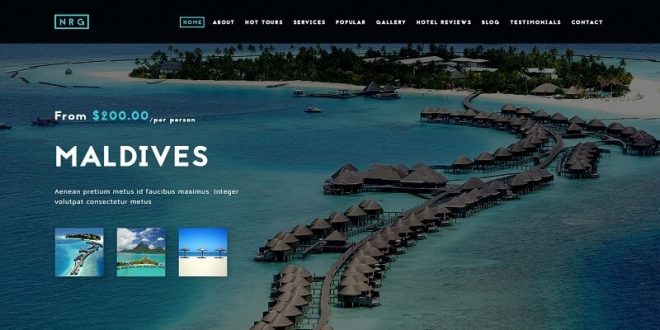 Travel Joomla Website Templates