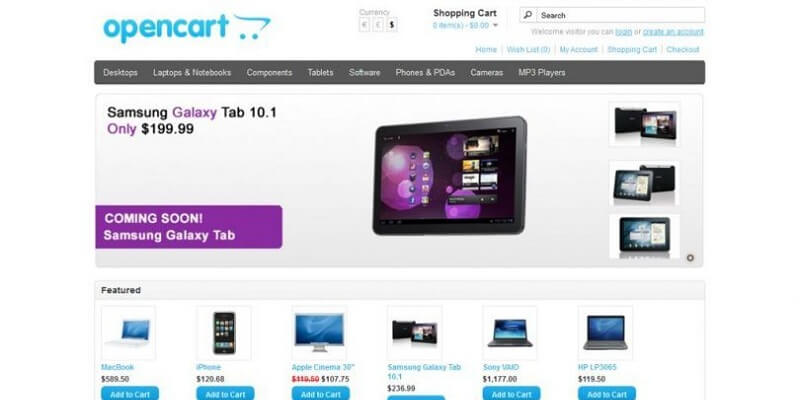 OpenCart Alternatives