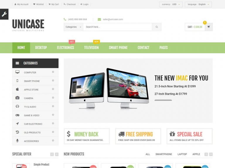 15+ Best Electronics Html Website Templates 2020