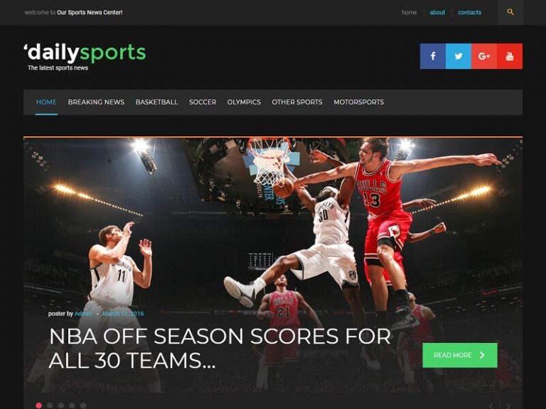 20 Best Sports Html Website Templates for Download of 2025
