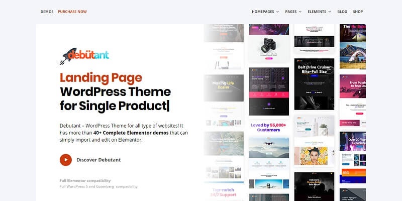 Best Landing Page WordPress Themes