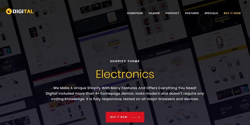Electronics Shopify Themes