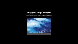Draggable Image Hotspots