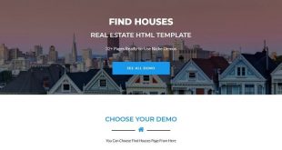 Real Estate Html Website Templates