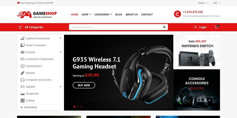 Shopping PrestaShop Themes