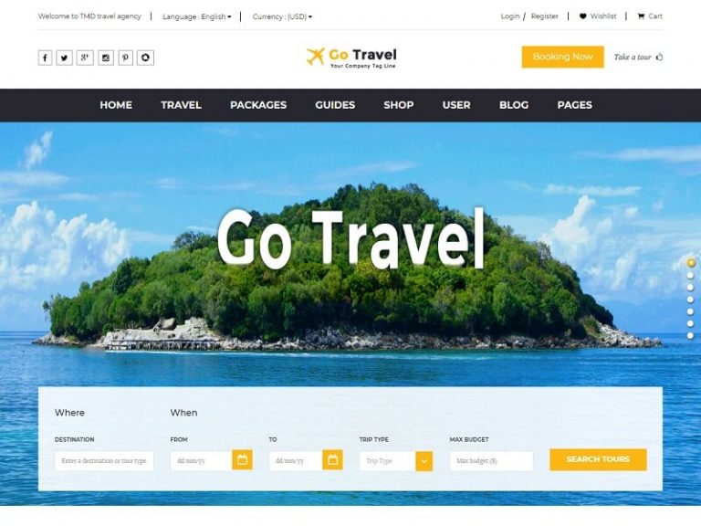 15+ Best Travel Html site Templates of Year 2024