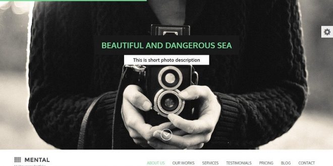 Photography Html Website Templates