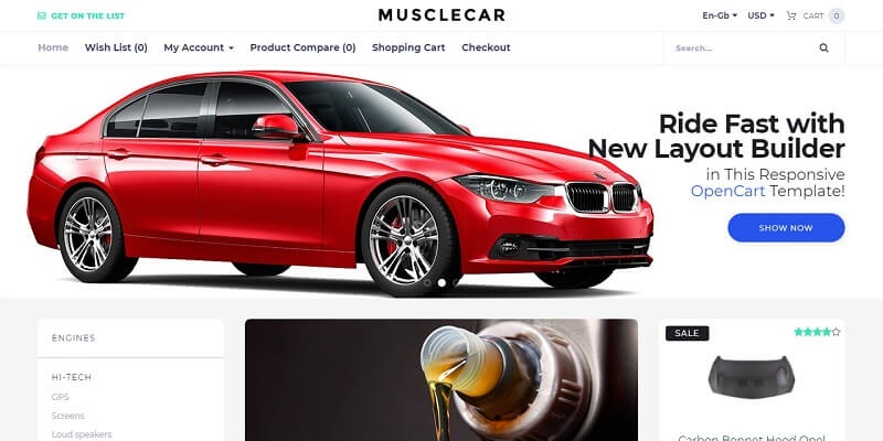 13 Best Automobile OpenCart Themes 2025 Automobile OpenCart Themes