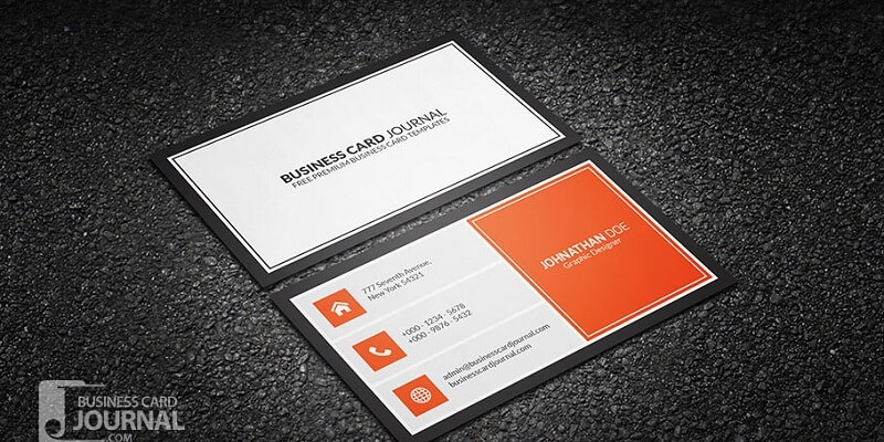 Free Business Card PSD Templates