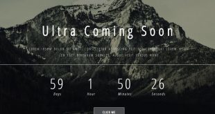 Free Coming Soon Html Website Templates