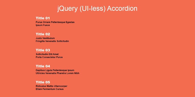 9 Best jQuery Accordions 2025 jQuery Accordions
