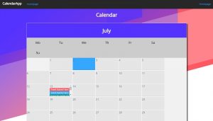 CSS Calendar