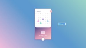 CSS Calendar app
