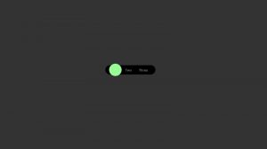 Animated switch for radio buttons